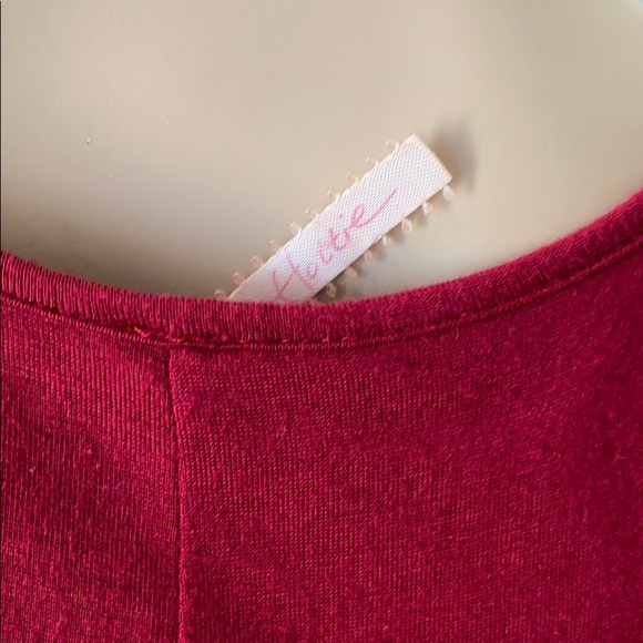 Hottie Comfy Medium Red Tank Hi-Lo Dress - Picture 7 of 8